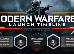 Modern Warfare 4 Launch Timeline: Full Game, Early Access, and Preload Details Unveiled