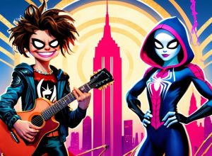 Sony Pictures Animation Sets the Stage for Spider-Punk and Spider-Gwen Adventures in the Spider-Verse