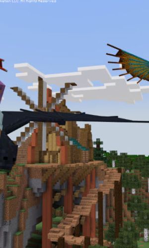 Minecraft How To Train Your Dragon 0