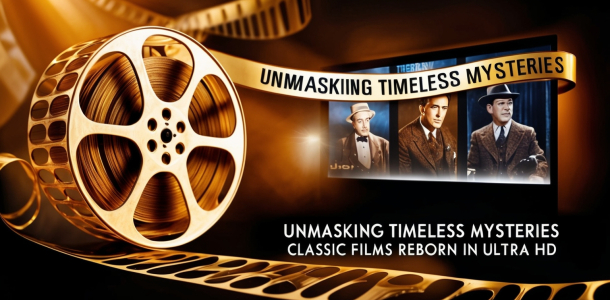 Unmasking Timeless Mysteries: Classic Films Reborn in Ultra HD