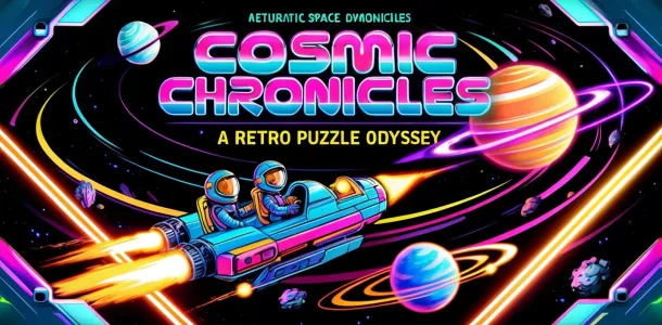 Cosmic Co-op Chronicles: A Retro Puzzle Odyssey