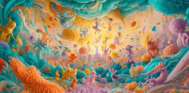 A Symphony of Absurdity and Insight in a Whimsical World