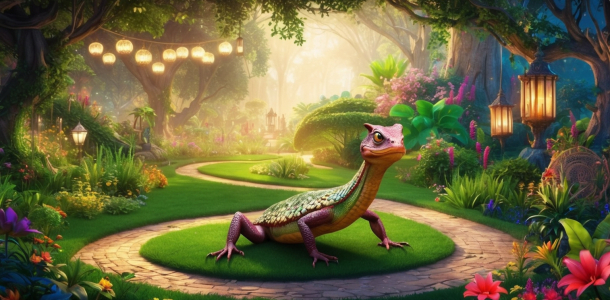 Enchanted Gardens and the Elusive Cockatrice: A Journey of Magic and Strategy