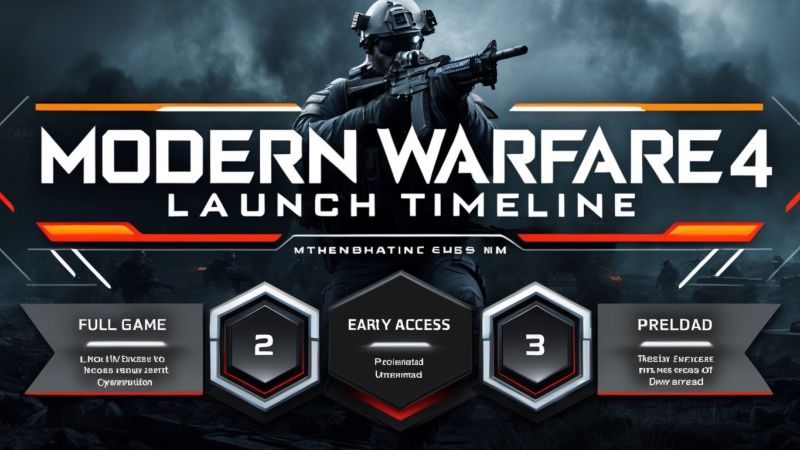 Modern Warfare 4 Launch Timeline: Full Game, Early Access, and Preload Details Unveiled
