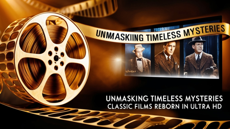 Unmasking Timeless Mysteries: Classic Films Reborn in Ultra HD