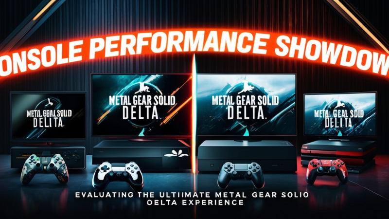 Console Performance Showdown: Evaluating the Ultimate Metal Gear Solid Delta Experience