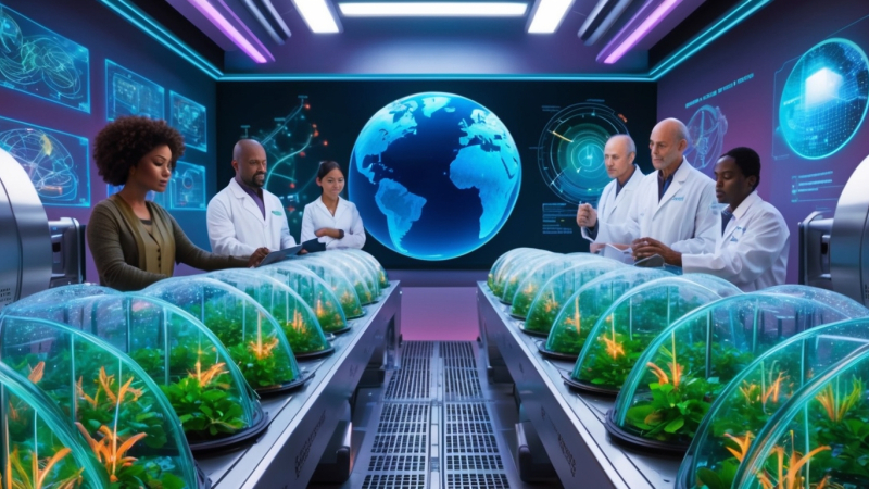 Frozen Synergy: Mastering the Art of Climate-Driven Crop Transformation
