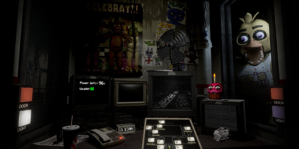 Five Nights at Freddy's main table
